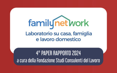 Lavoro domestico e welfare familiare: a rischio la tenuta di sistema