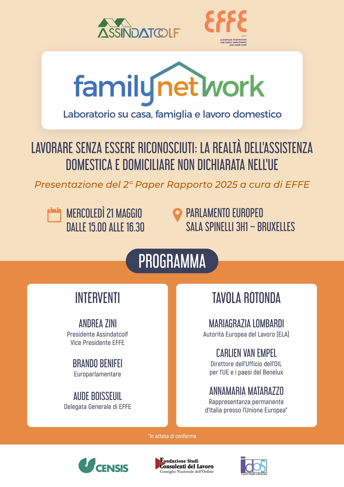 Locandina Programma aggiornato