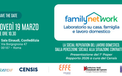 Presentazione del 1° Paper Rapporto 2026